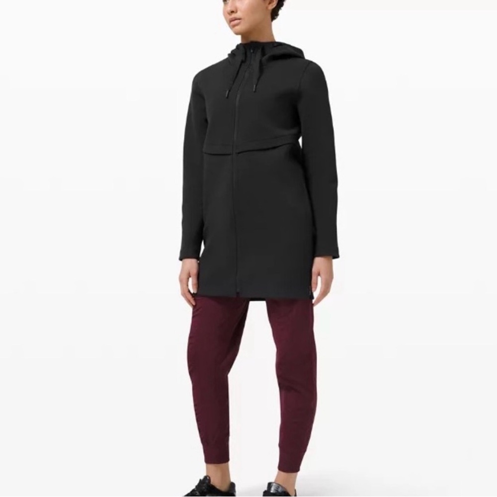 Lululemon Long Horizons Hoodie - Black Size 8 - EUC